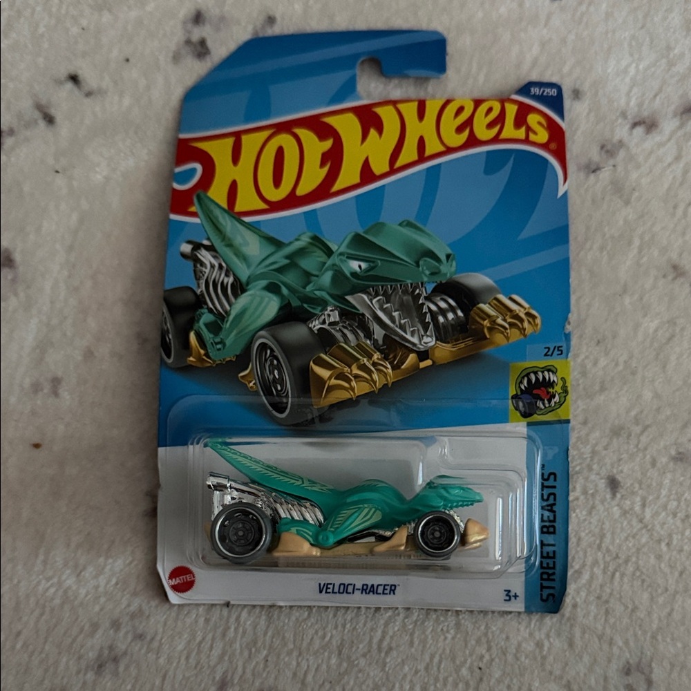Veloci-Racer Toy Car - Green and Gold